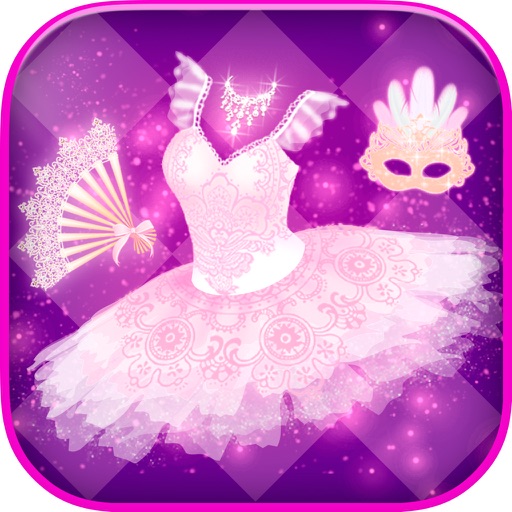 Ballet Girls Dress Up Tutu Show Icon