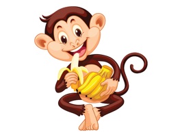 Cute Monkey Emoji Pro #1