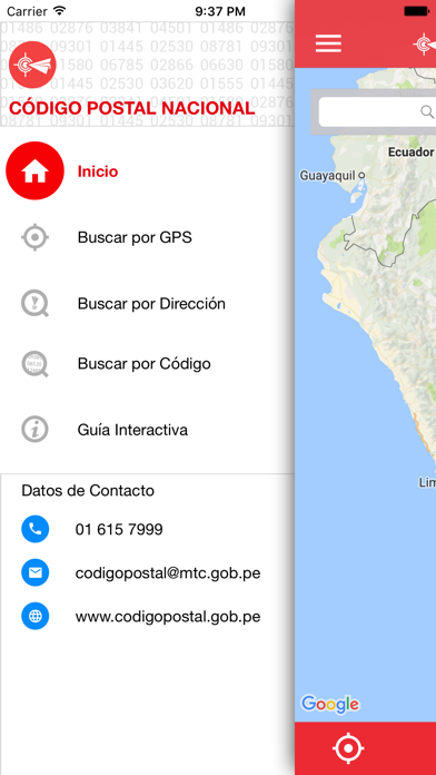 Screenshot #2 pour Código Postal Perú
