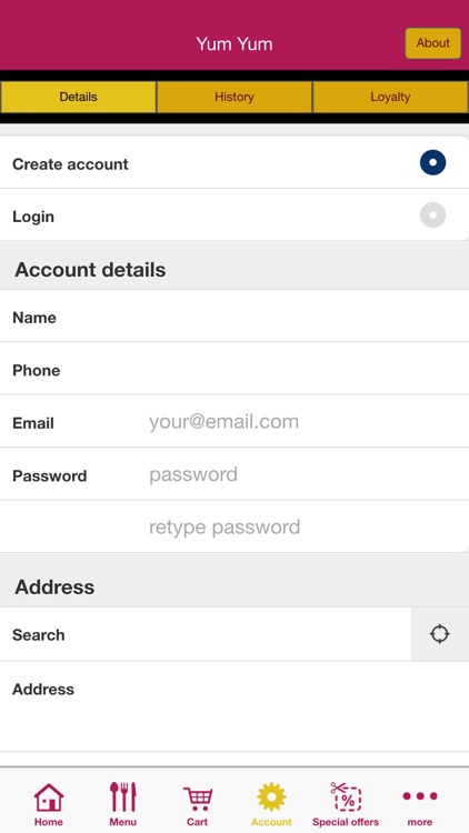 Yum Yum Chinese Portadown screenshot-4
