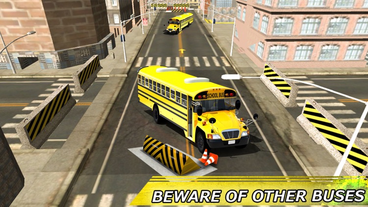 School Bus Impossible Parking 3D Real Driving Test