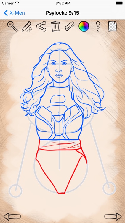 Drawing for X-Men