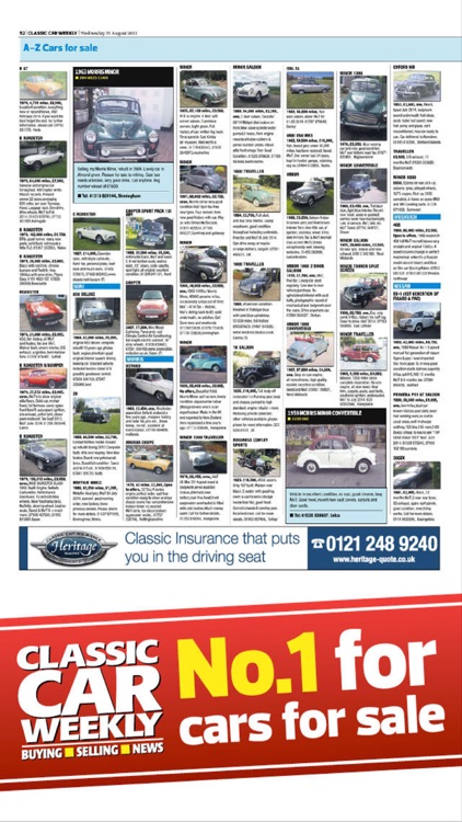 Classic Car Weekly: news, analysis & cars for sale