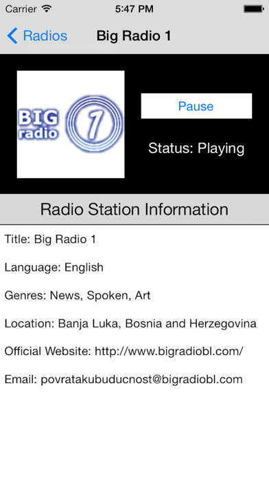Screenshot #2 pour Bosnia and Herzegovina Radio Live (Босна и Херцеговина, Bosnian, bosanski, босански)