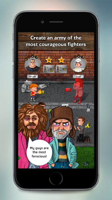 Screenshot #2 pour Clash of schools - simulator rpg war arena hero