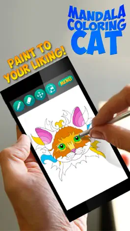 Game screenshot Mandala Coloring - Cat apk