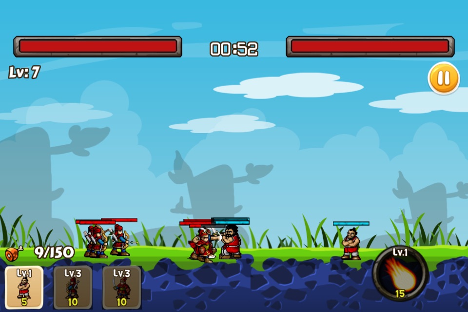 Age of Mini War: Tower Empires Castle Defense Game screenshot 2