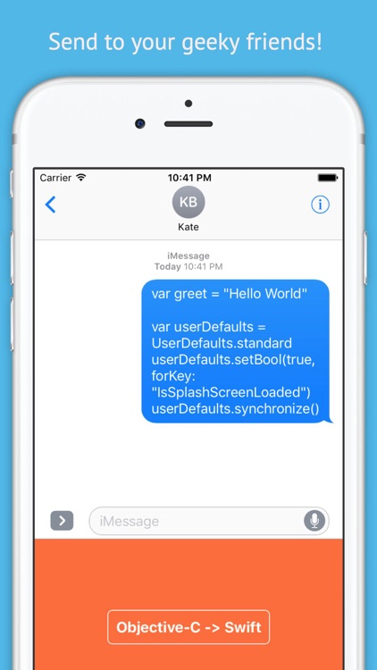 Swiftify for iMessages screenshot-3