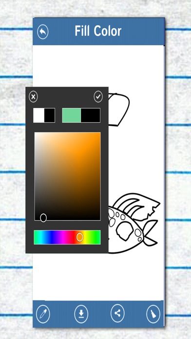 Screenshot #2 pour ABC English Letter Coloring - Language Learning Color Book For Children For A Funful Startup