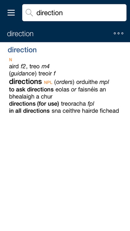 Collins Irish Pocket Dictionary