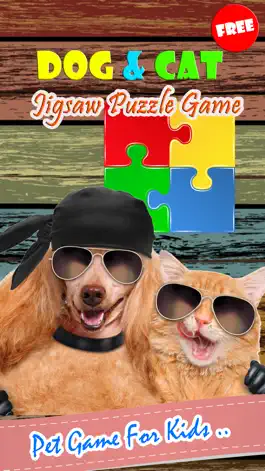 Game screenshot Cats And Dogs Jigsaw Puzzles Pet Games For Kids mod apk