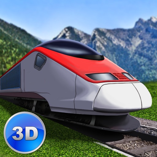 Europe Railway Train Simulator 3D Icon