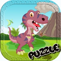 Solve Dinosaur Jjigsaw Puzzle for Animated Toddler