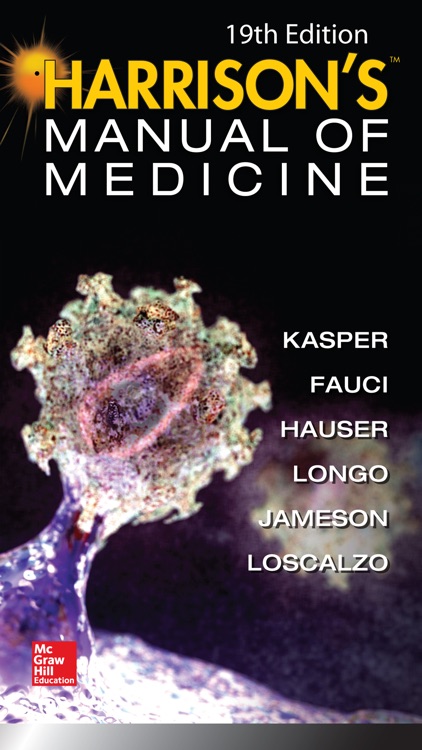Harrison's Manual of Med. 19/E