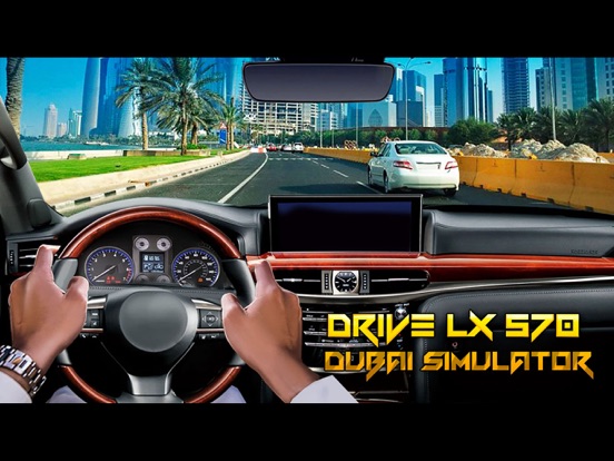 Drive LX 570 Dubai Simulator iPad screenshot