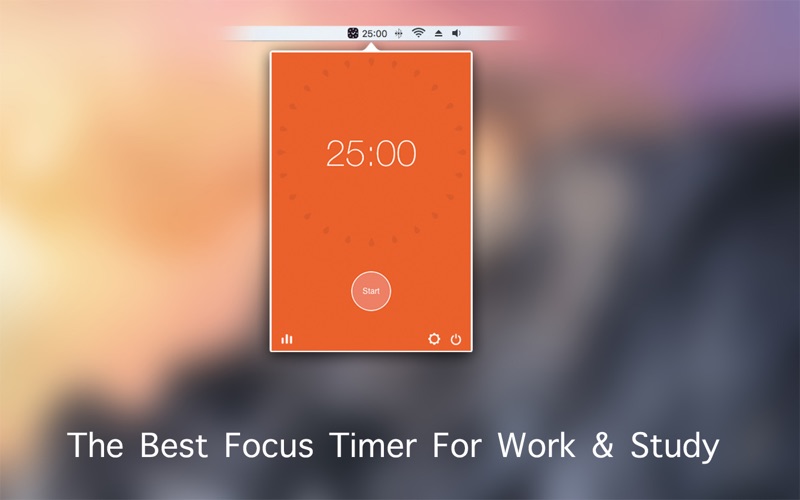 focus timer：focus mind on work iphone screenshot 1
