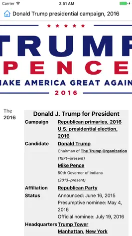 Game screenshot CHI Encyclopedia of Donald Trump hack