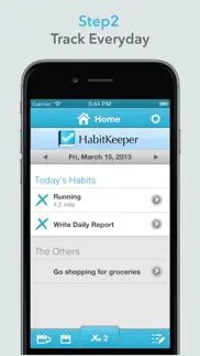 habit keeper - habits tracker iphone screenshot 3