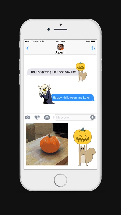 Hello Halloween - Moving Halloween Stickers 2016