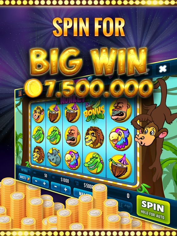 Screenshot #5 pour Crazy Monkey Wild Slot Machine