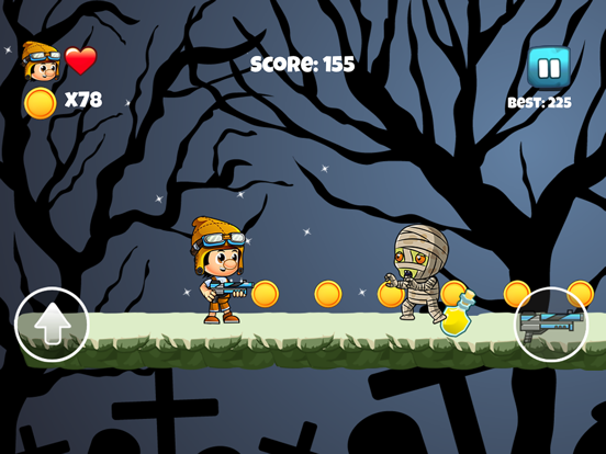 Screenshot #5 pour Halloween Run - Shooter Game for Kids