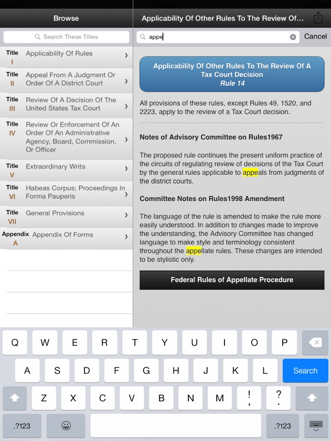 Federal Rules Of Appellate On The App Store