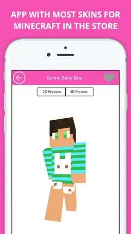 Game screenshot Free Baby Skins for Minecraft PE mod apk