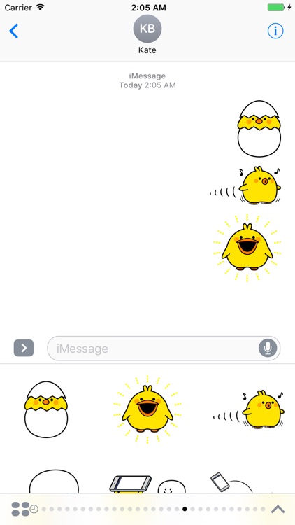 Plump Little Chick Stickers