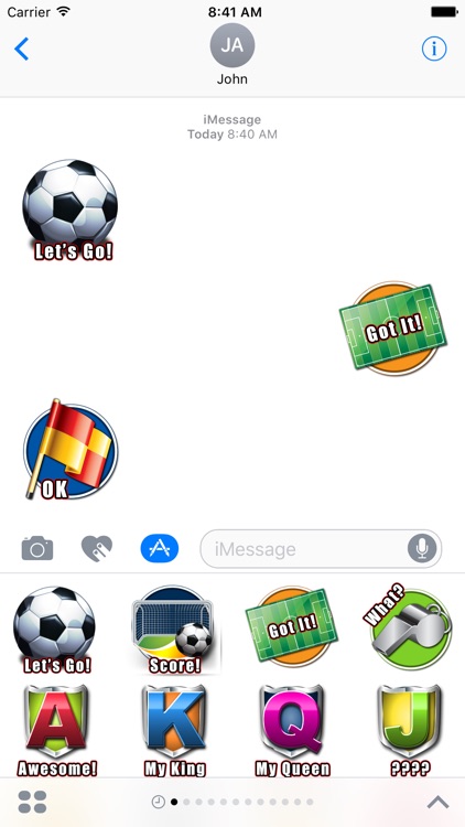 Footie Frenzy - Stickers