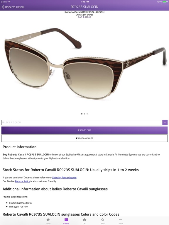 Screenshot #6 pour illuminata optical store
