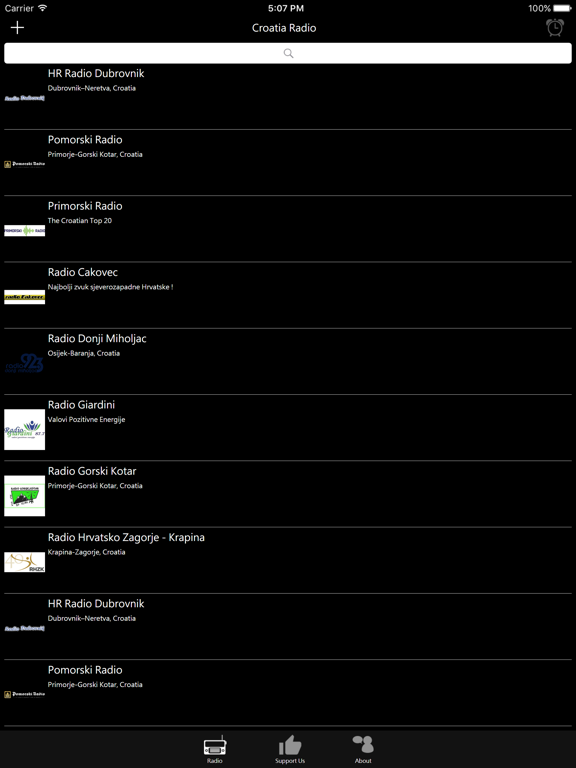 Screenshot #4 pour Croatian Radio