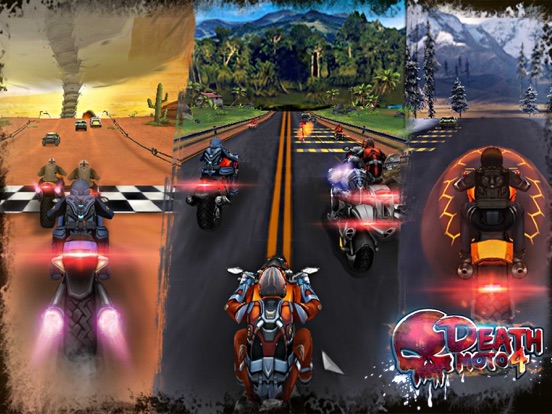 Death Moto 4 iPad screenshot