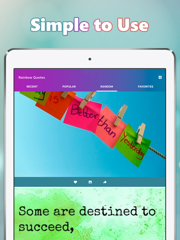 Screenshot #6 pour Rainbow Quotes