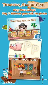 Pirates Adventure All in 1 Kids Games screenshot #1 for iPhone