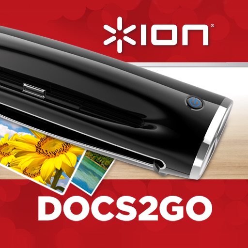 ON DOCS2GO portable document and photo scanner for iPad