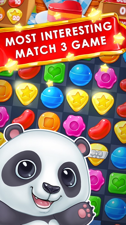 Panda Cookie - pop & smash jam Match 3 Games Free