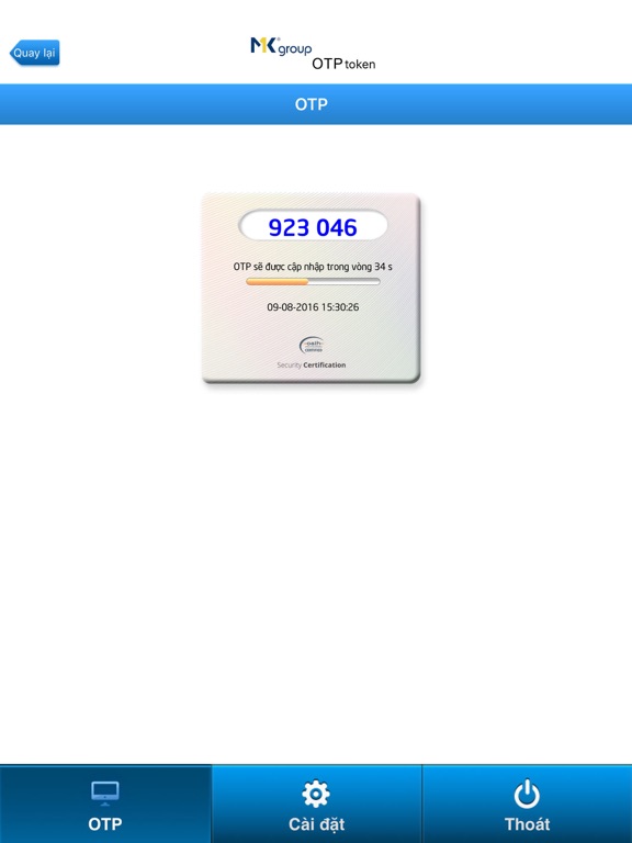 Screenshot #4 pour Keypass CR Token