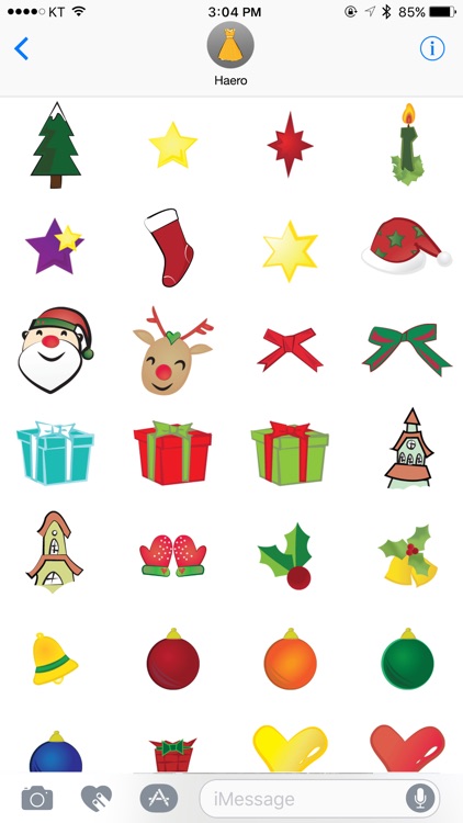 haero Xmas Stickers