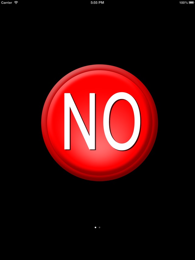 The No Button