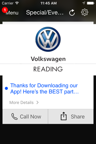 Volkswagen Reading DealerApp screenshot 4