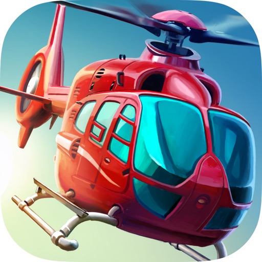 Helicopter Flight Simulator 3D - Checkpoints iOS App