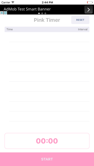 Screenshot #3 pour Minuteur Rose - Grossesse / accouchement Contracti