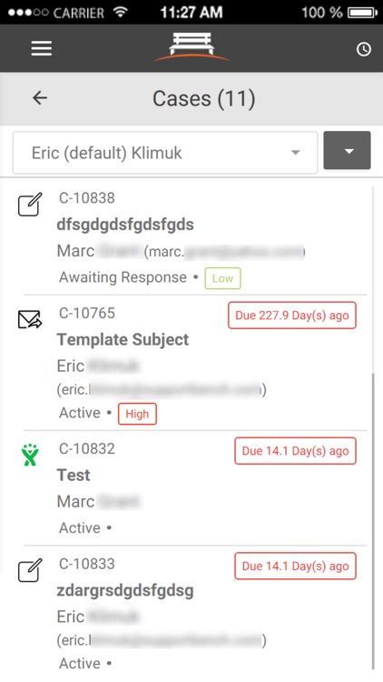 Supportbench Mobile App