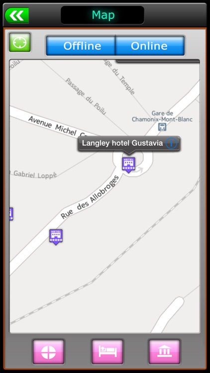 Chamonix-Mont-Blanc Offline Map Travel Guide