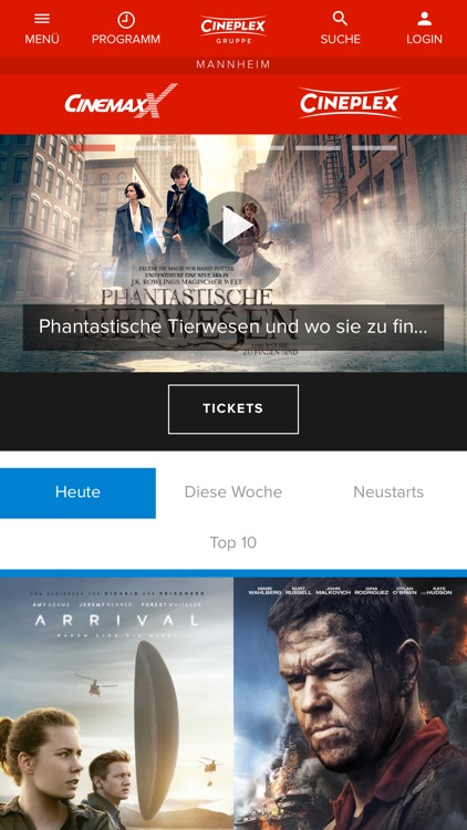 CINEPLEX Kinoprogramm