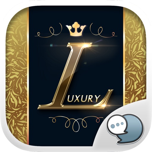 Luxury Emoji Stickers Keyboard Themes ChatStick icon