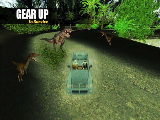 Wild Safari Dinosaur Hunting 2017-Jungle Attack iPad screenshot