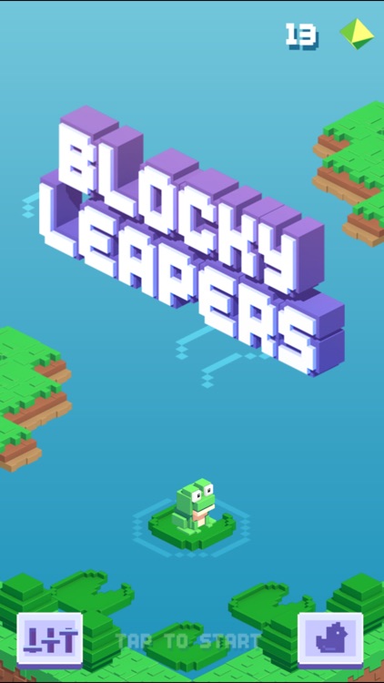 Blocky Leapers - Super Endless World Jumper screenshot-0