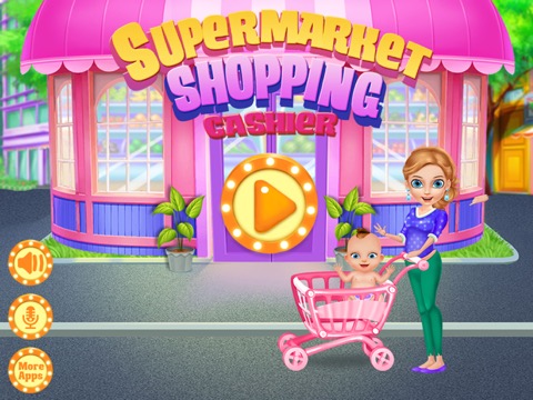 スーパーマーケット ショッピング レジ 子供のためのゲームのおすすめ画像5