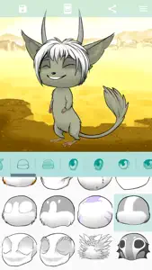 Avatar Maker: Fantasy Animals Chibi screenshot #1 for iPhone